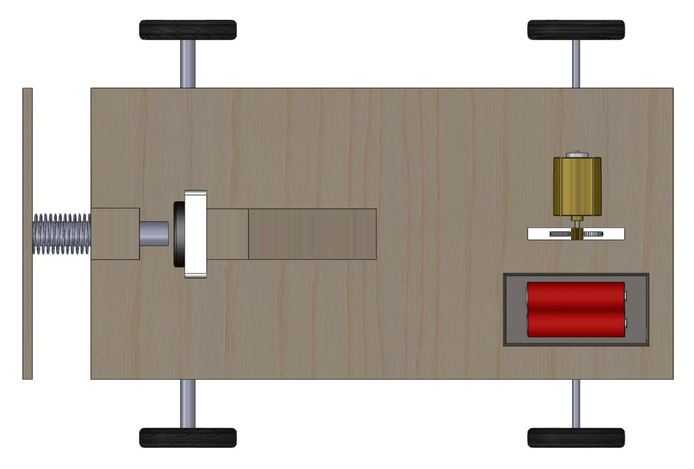 微型电池动力车