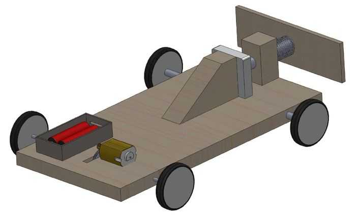 微型电池动力车