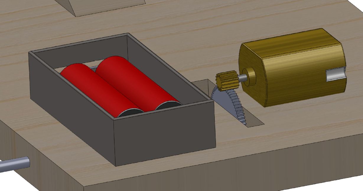 微型电池动力车