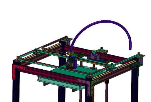 高精度coreXY结构双色3D打印机缩略图