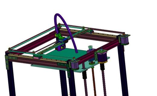 高精度coreXY结构双色3D打印机缩略图