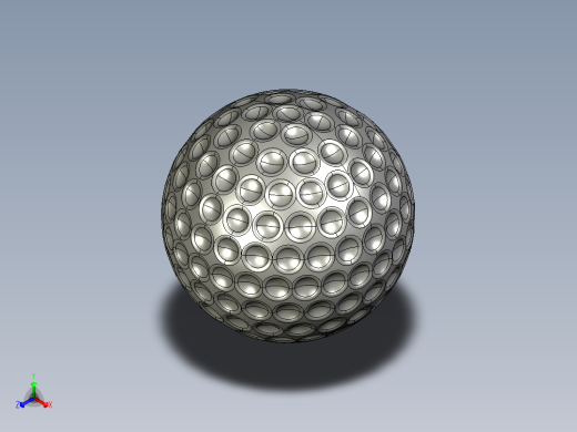 高尔夫球19正等轴测缩略图