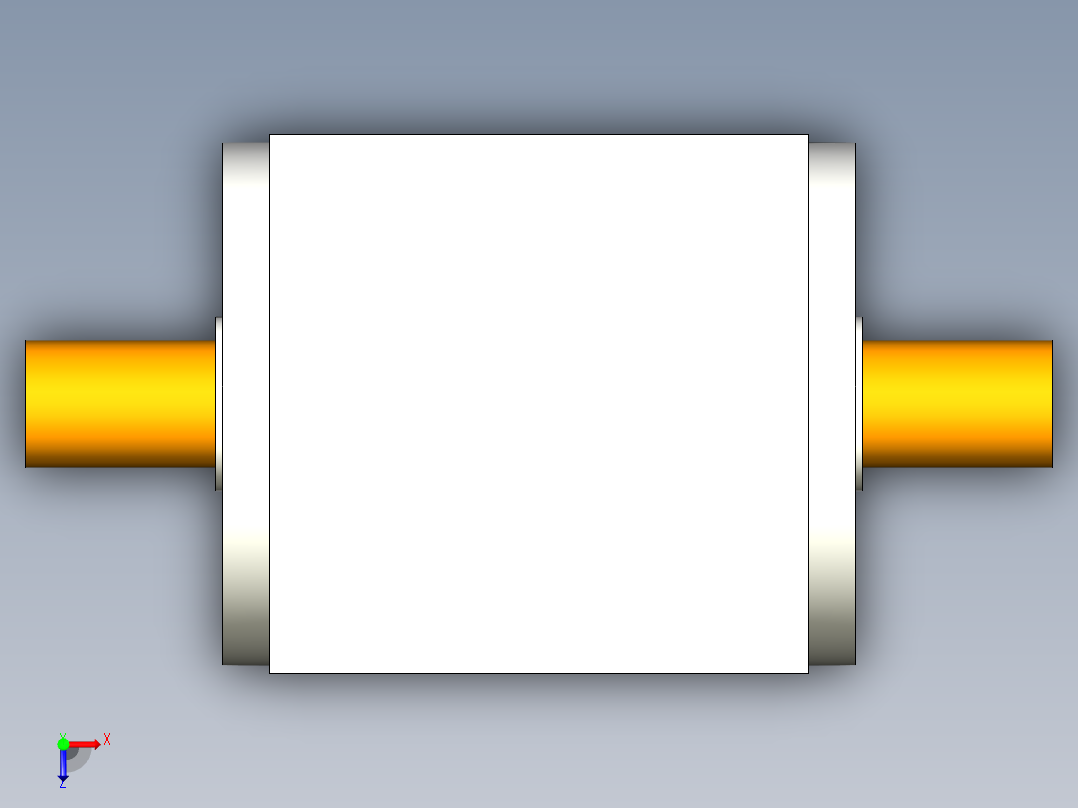换向器PW170双轴 PLX142-L2 22-110-145-M8.stp俯视图