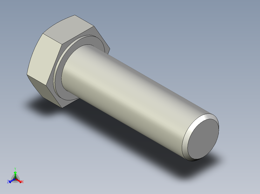 螺钉-DIN_931-M24x3x80_36.stp主视图