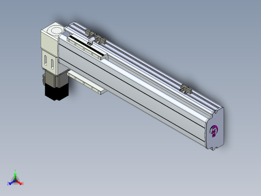 同步带滑台-半封闭B13-L90-S350-L-P40-D3