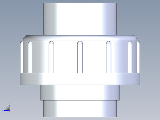 CPVC管件29-Sch80_Union T375_SxS_9857-375-007_0.75in右视缩略图