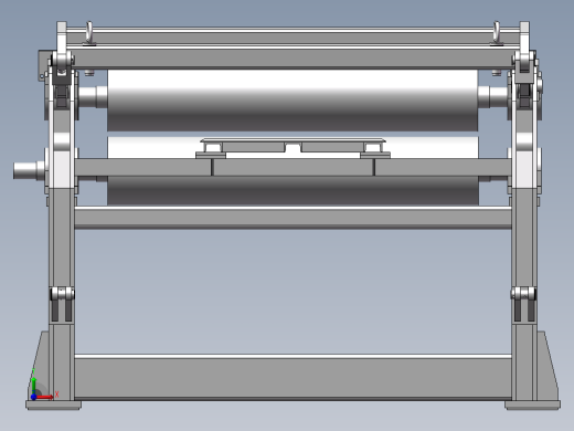 焊前夹送辊机器前视缩略图