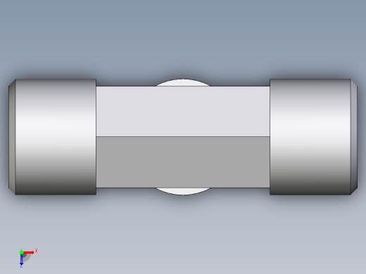 卡套式工业通用硬管接头EO_Union_tee_T08SCFX俯视缩略图