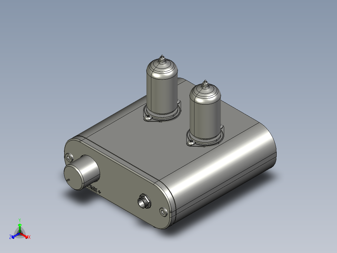 功率放大器20正等轴测图