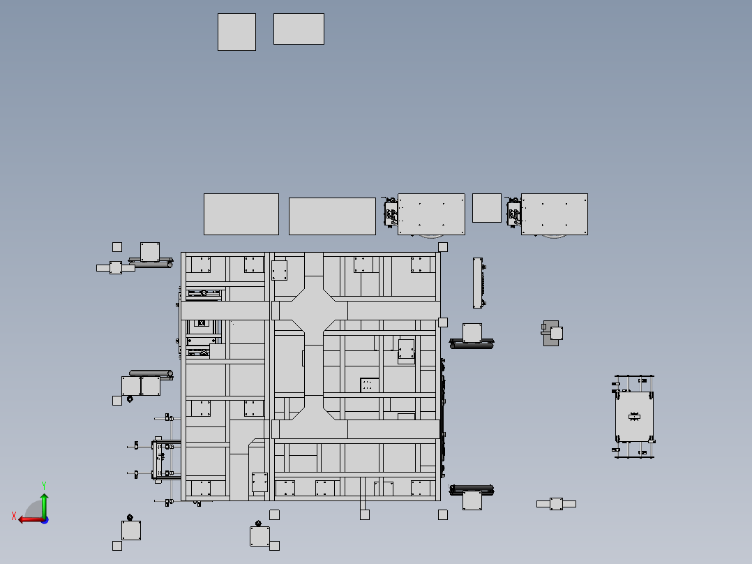 A2C0639-00-01风挡涂胶设备后视图