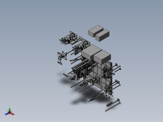 A2C0639-00-01风挡涂胶设备正等轴测缩略图