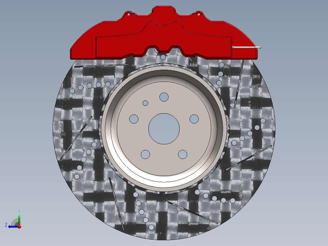 制动器 (28)右视图