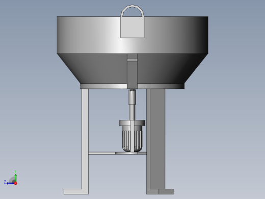 饲料加工用搅拌设备右视缩略图