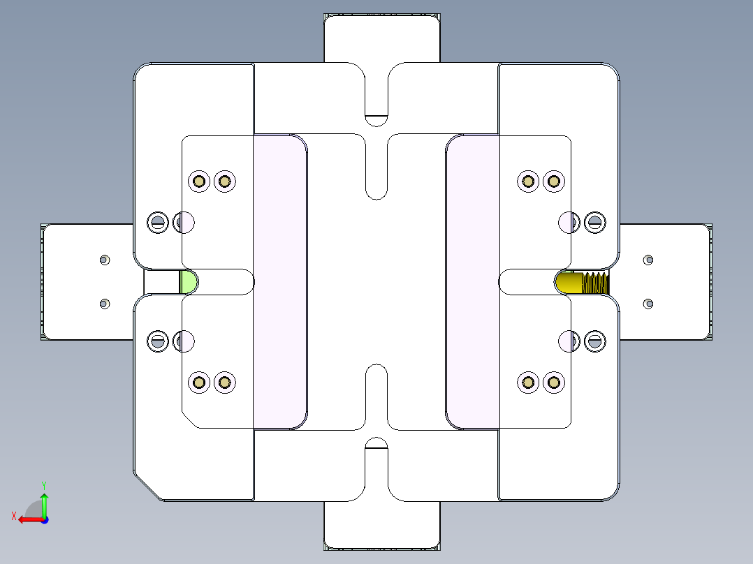 X3-笔记本CNC工装夹具三维模型CNC3-0923后视图