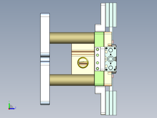 X3-笔记本CNC工装夹具三维模型CNC3-0923左视缩略图