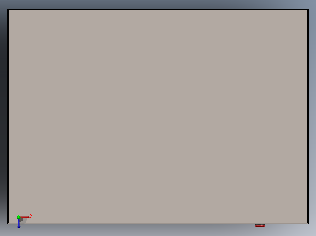 饮水机热水器俯视图