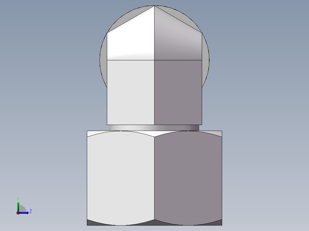 直角组合接头、2C9-22左视图