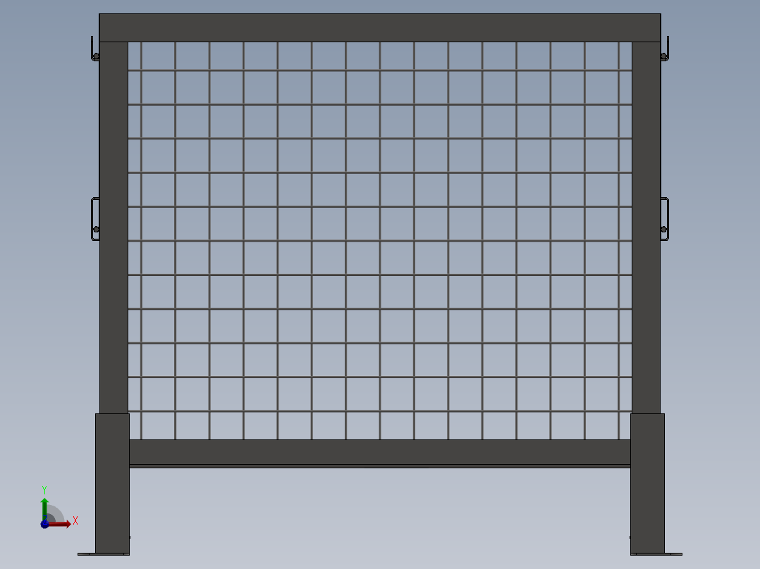 A2004290-钢托盘前视图