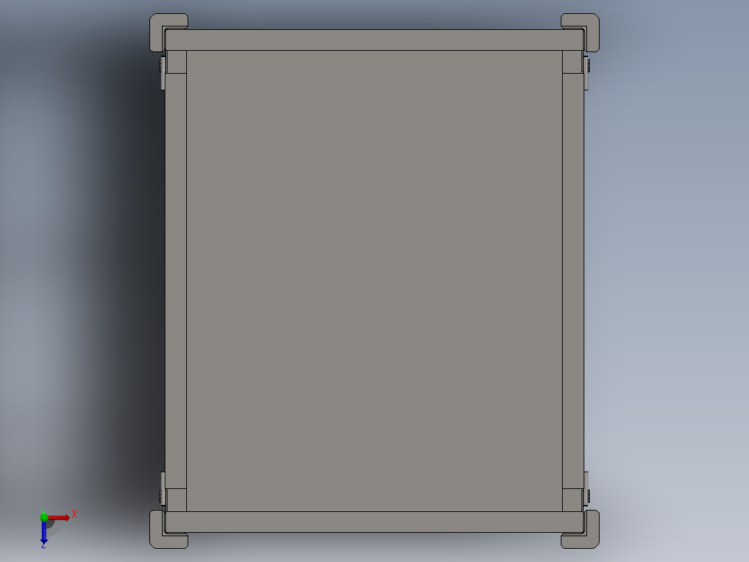 A2004290-钢托盘俯视图