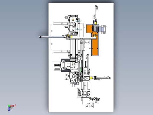 MRJ-300 触点自动铆接机序俯视缩略图