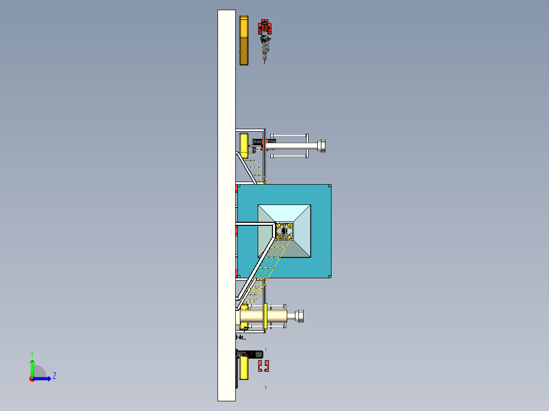 B2004354-NASA 风洞左视图