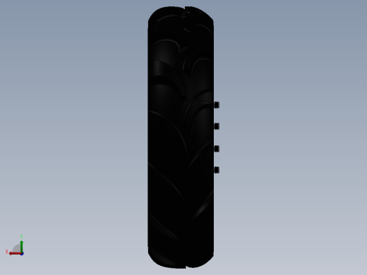 高负载能力农用机械轮胎组装后视缩略图