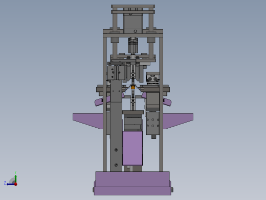 电容剪脚折弯机构右视缩略图