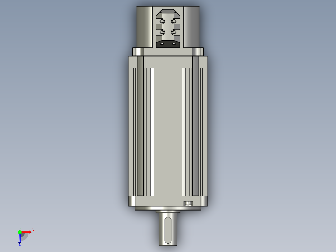 60-90系列伺服电机60ST-M01330-1俯视图