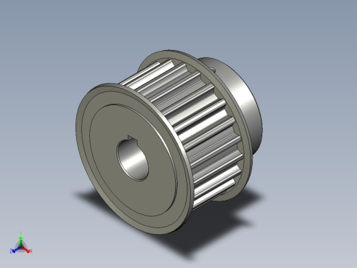 同步带轮EBL33-S8M250-22-B-N-d16