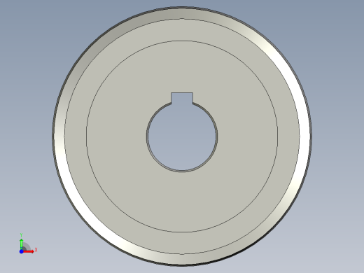 同步带轮EBL33-S8M250-22-B-N-d16前视缩略图