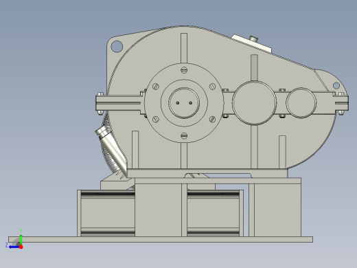 PZ3-MZ03-01A-00电机减速机总成A型右视缩略图