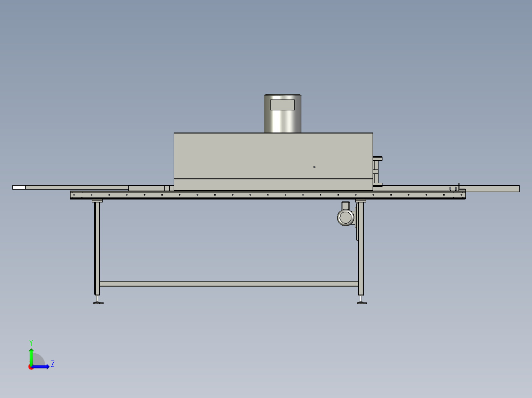 滚筒输送机--2左视图