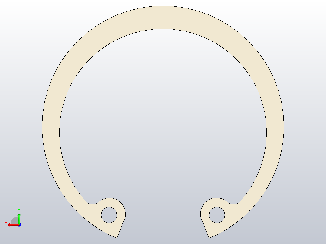 GB╱T 893-2017[孔用弹性挡圈A型35]后视图