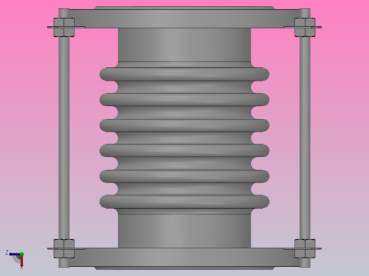 BS型膨胀节_BS6100N前视缩略图