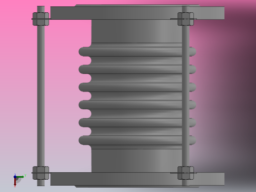 BS型膨胀节_BS6100N左视缩略图