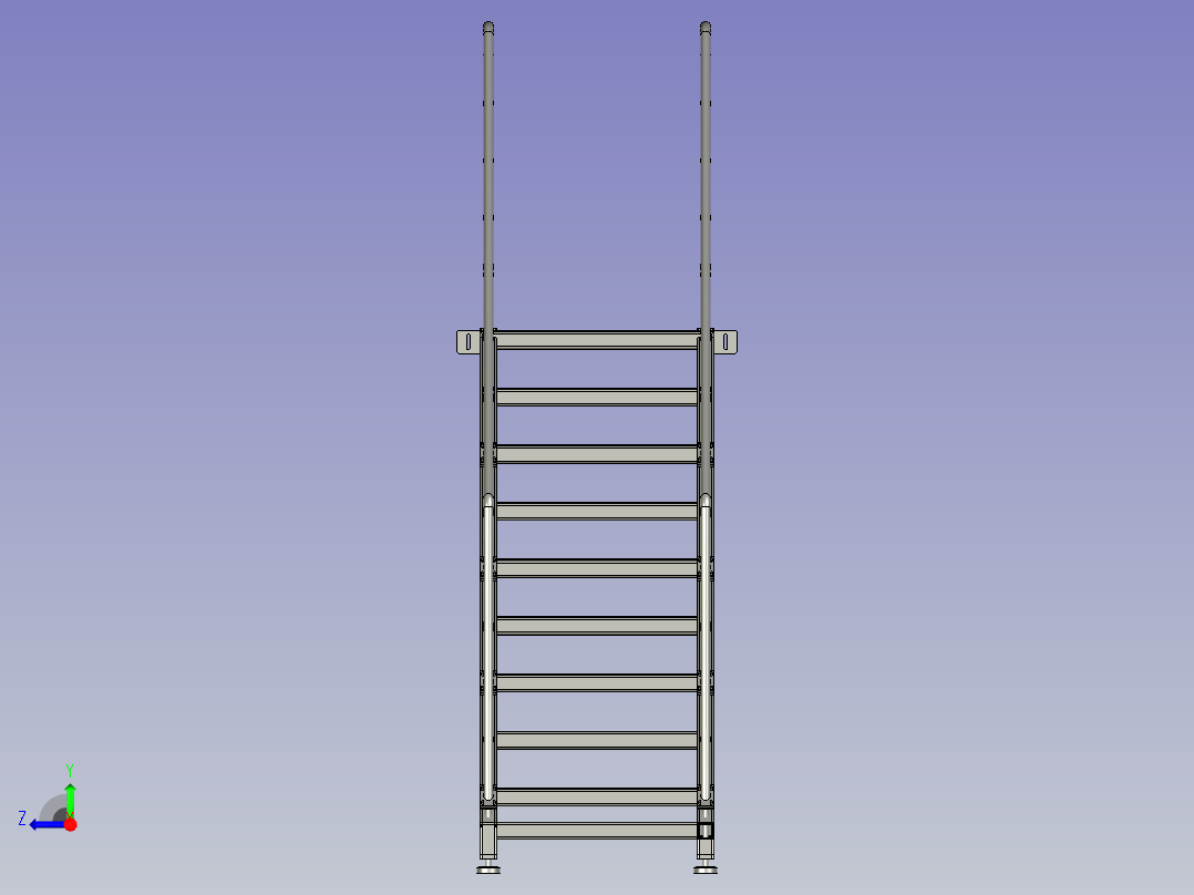 cv37梯子装配右视图
