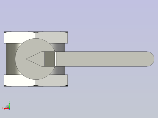 -窑炉专用风阀-DN50后视缩略图