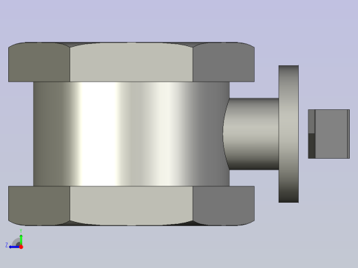 -窑炉专用风阀-DN50右视缩略图