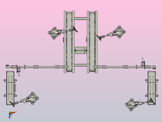 大型光伏面板自动化生产线俯视缩略图