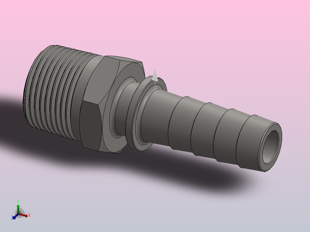 外丝宝塔接头Vanamatic-4000 Series - Steel-4670主视图
