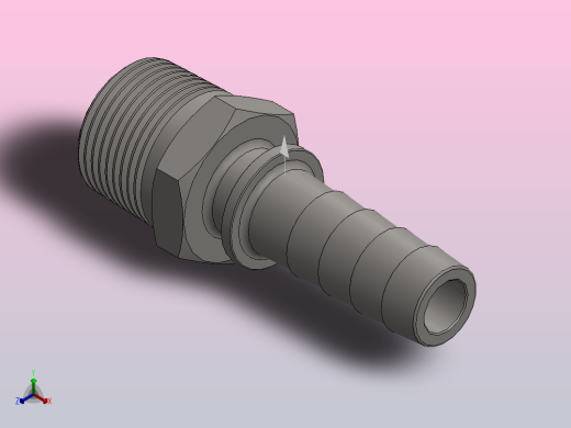外丝宝塔接头Vanamatic-4000 Series - Steel-4670正等轴测缩略图
