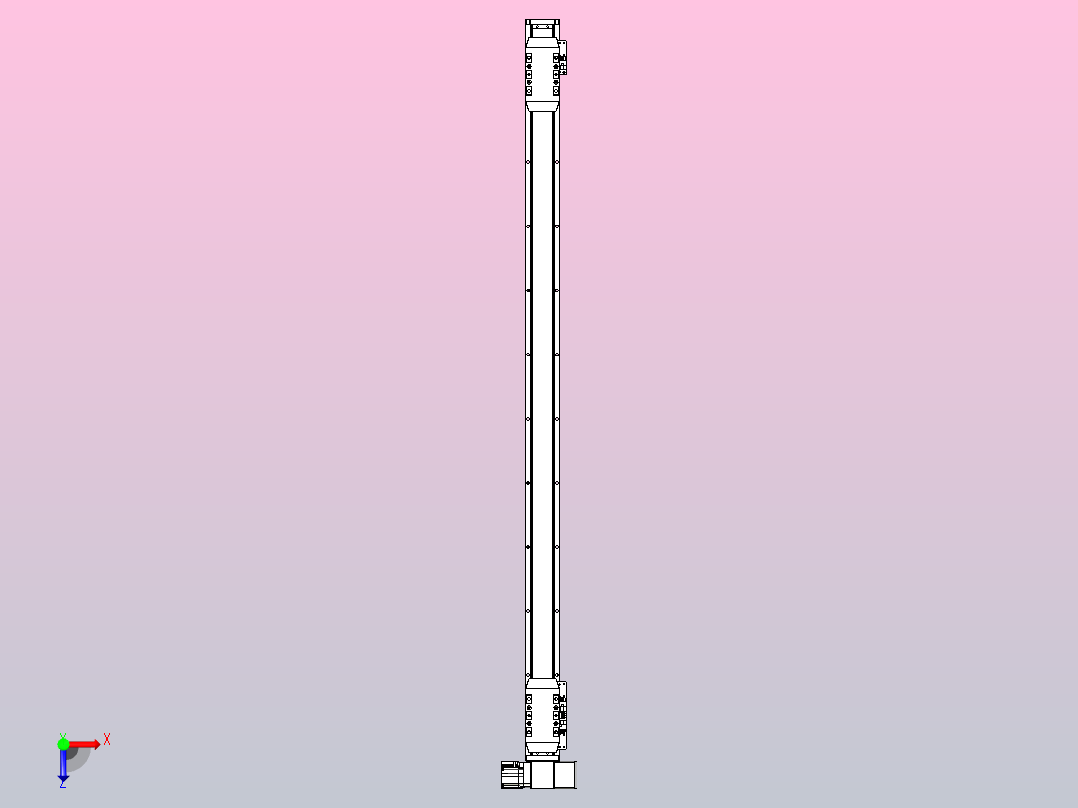 皮带直线轴双滑块型TPA-GCBS-50-P42-L425-RP-M10-N3俯视图