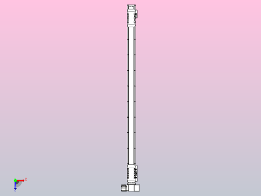 皮带直线轴双滑块型TPA-GCBS-50-P42-L425-RP-M10-N3俯视缩略图