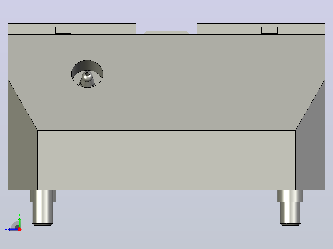 气动夹紧系统SCHUNK-0405300 KSP plus 160, 0右视图