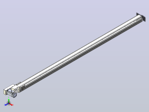 皮带直线轴半封闭可选导轨TPA-HNB-85S-90-L2000-ML-C-P20-N3