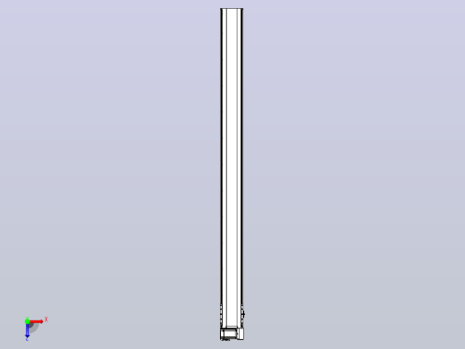 皮带直线轴半封闭可选导轨TPA-HNB-175D-140-L2150-RU-C-P75-N3俯视缩略图