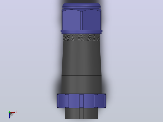 SP2110P[SP2110P-5C]航空插头，多芯接头，连接器俯视缩略图