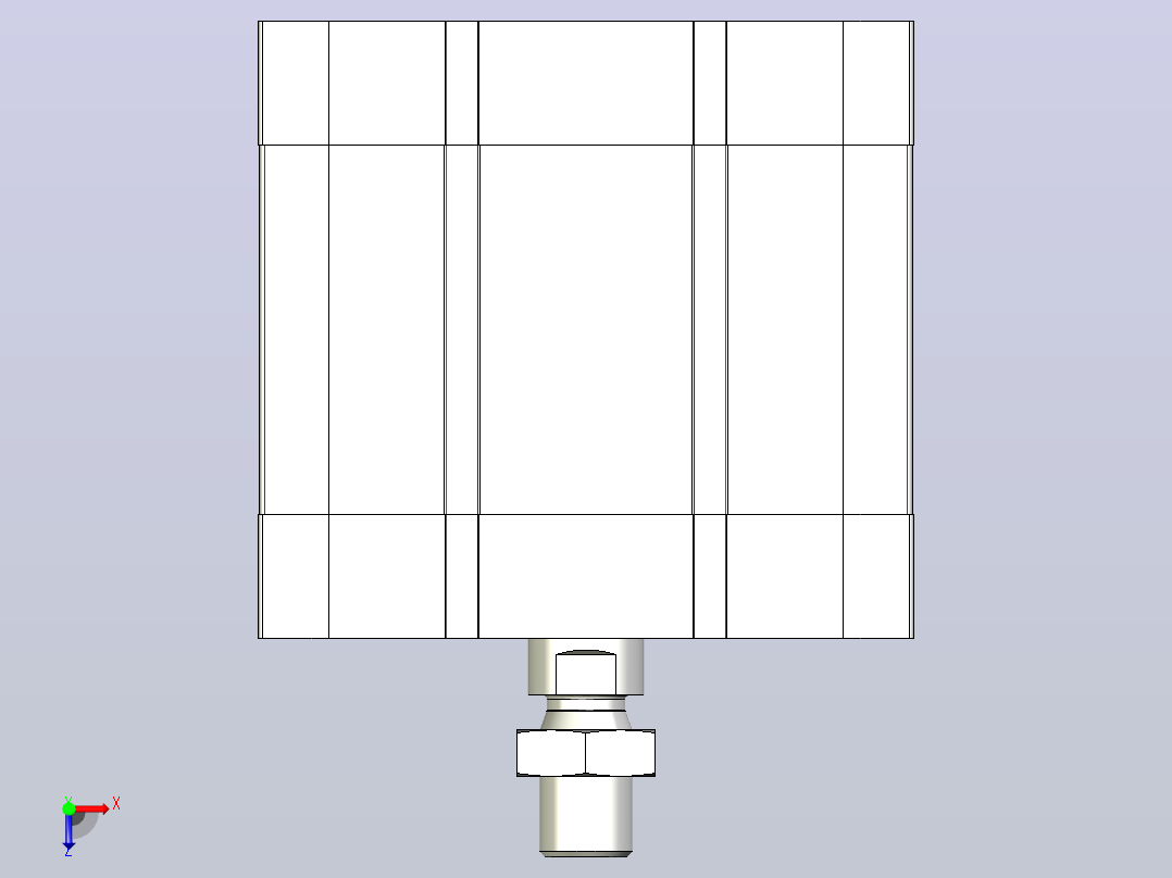 FESTO气缸ADN-100-40-A-PPS-A---_asm_0_俯视图