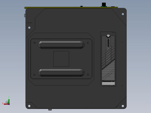 X570主板模型后视缩略图
