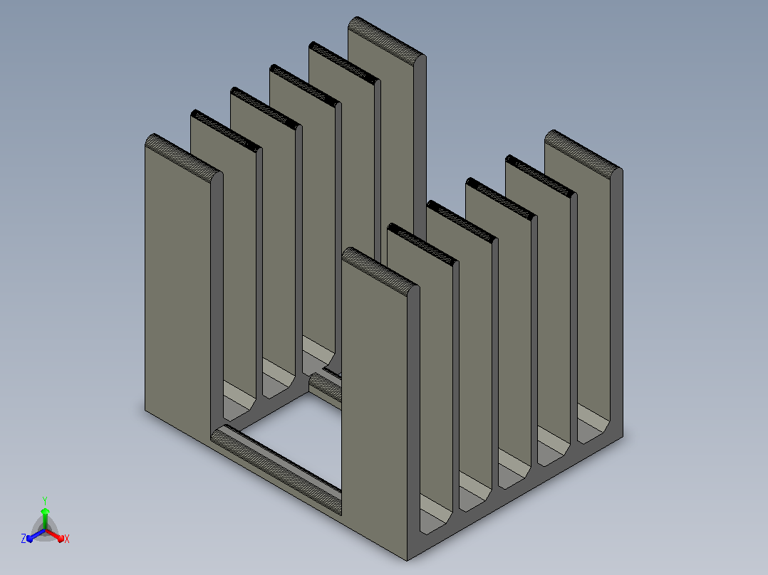 档案保存器主视图